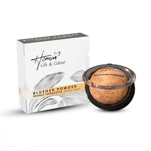 HOMM LIFE & COLOR - BLUSHER POWDER BRONZE TERRACOTTA 12 GR ALLIK